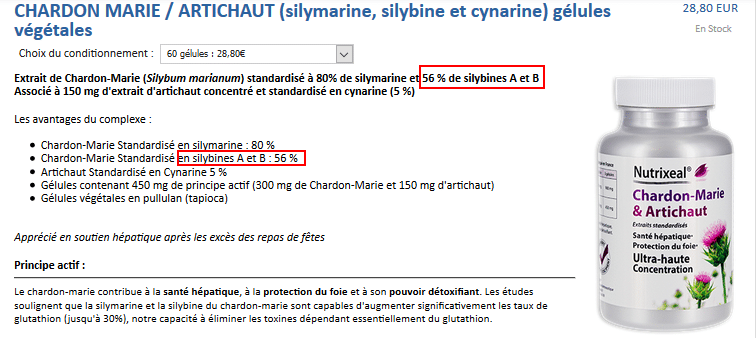 nutrixeal chardon marie 1